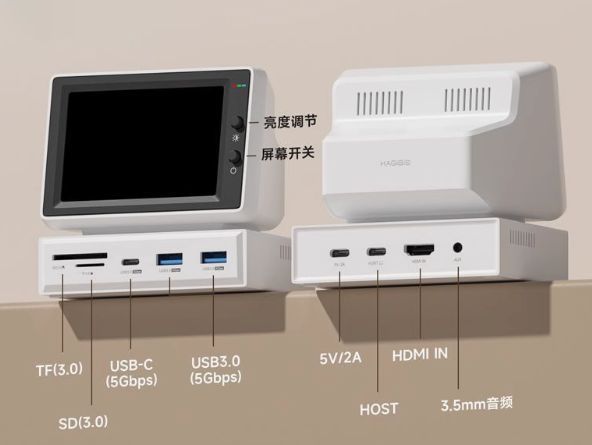 Portable Mini Computer and Monitor